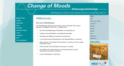 Desktop Screenshot of change-of-moods.de